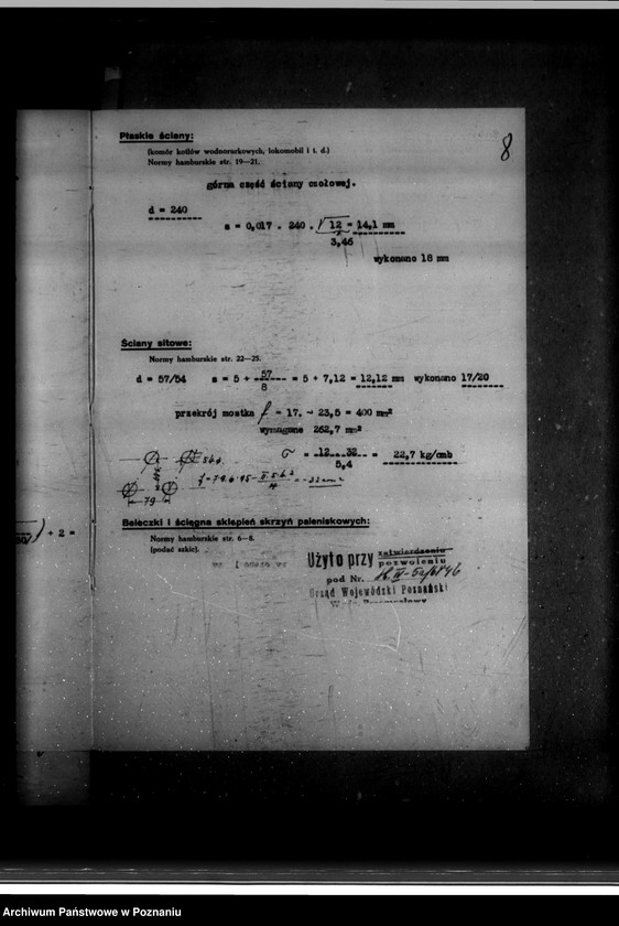 Obraz 12 z jednostki "Tartak J. Skrzypczaka w Jabłonnie powiat wolsztyński nr woj. kotła 6846"