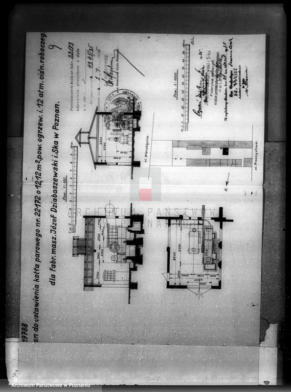 Obraz 13 z jednostki "Fabryka maszyn i urządzeń gorzelnianych J. Dziabaszewskiego i Ska w Poznaniu nr woj. 5829"