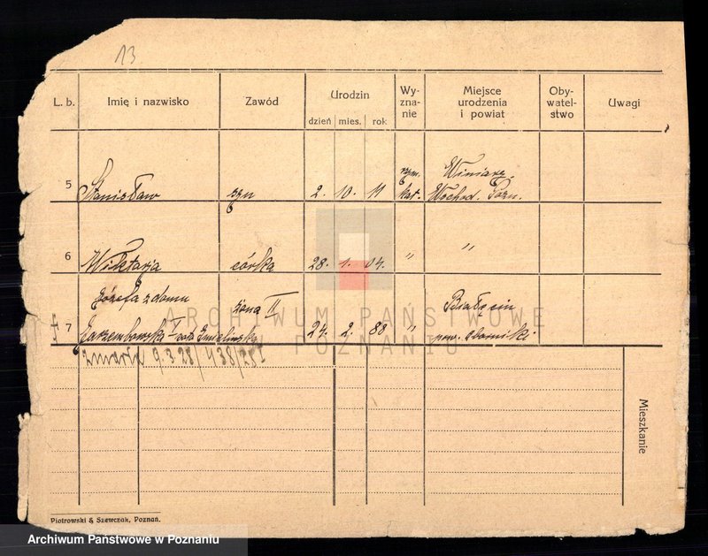 Obraz 15 z jednostki "Bręczewski - Brodowski"