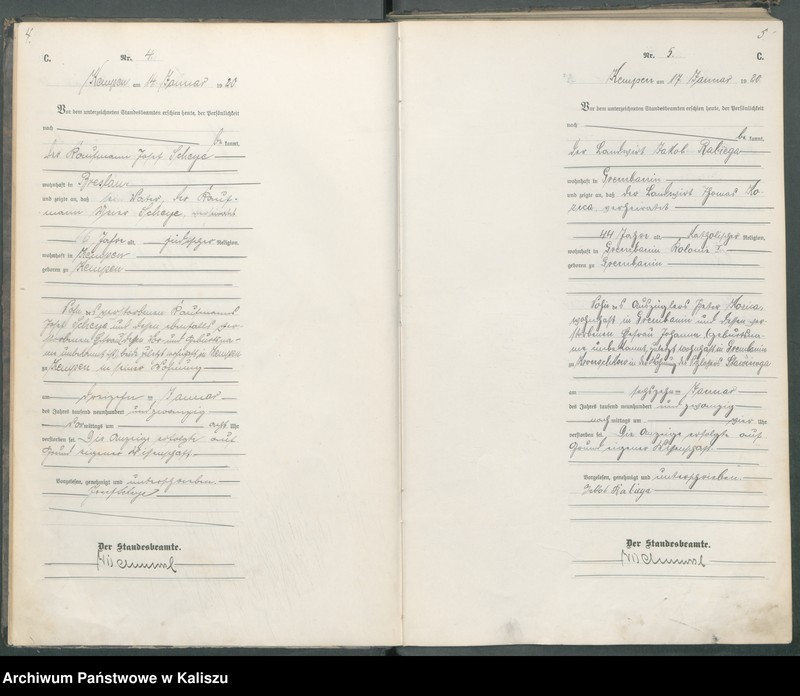 image.from.unit.number "Sterbe-Hauptregister - Band I"