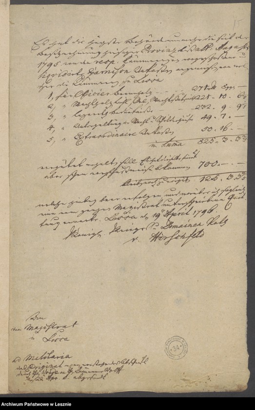 Obraz 18 z jednostki "[Anweisungen der Südpreussischen Kriegskasse]"