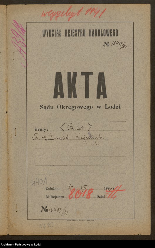 Obraz 2 z jednostki "Dawid Wajntryb "Czar"- sprzedaż kosmetyków"