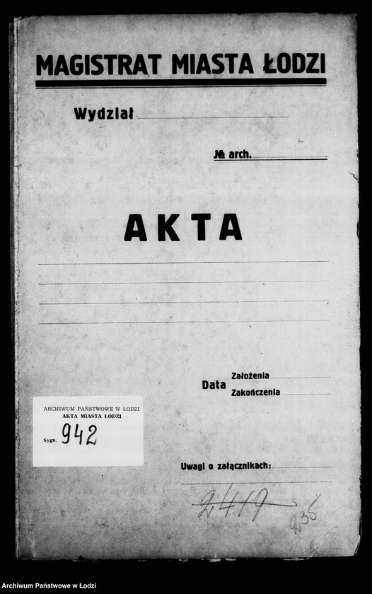 Obraz 4 z jednostki "Akta w przedmiocie attestów ubóstwa"