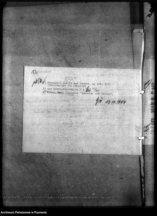 Obraz 16 z jednostki "Aktion Warschau. Unkosten und Erlös"