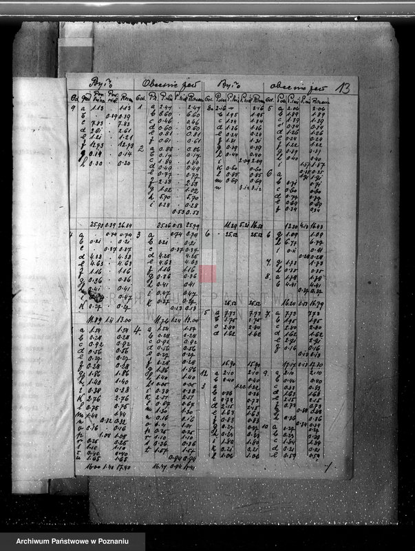 Obraz 17 z jednostki "/Nadzór nad gospodarką w lasach majątku/ Jarogniewice powiat kościański 1936-1946"