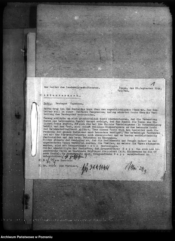 Obraz 5 z jednostki "Aktion Warschau. Unkosten und Erlös"