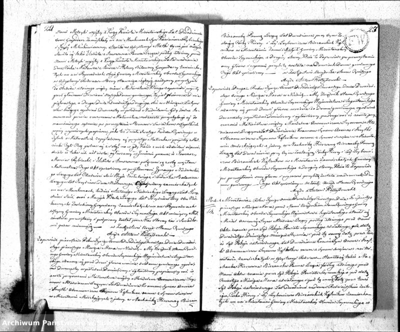 image.from.unit.number "Akta Zaślubionych Gminy Mirosławskiej na Rok 1824"