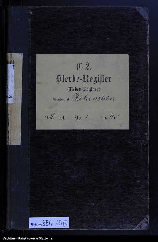 image.from.unit.number "Sterbe-Neben-Register Nr 1 - 150"