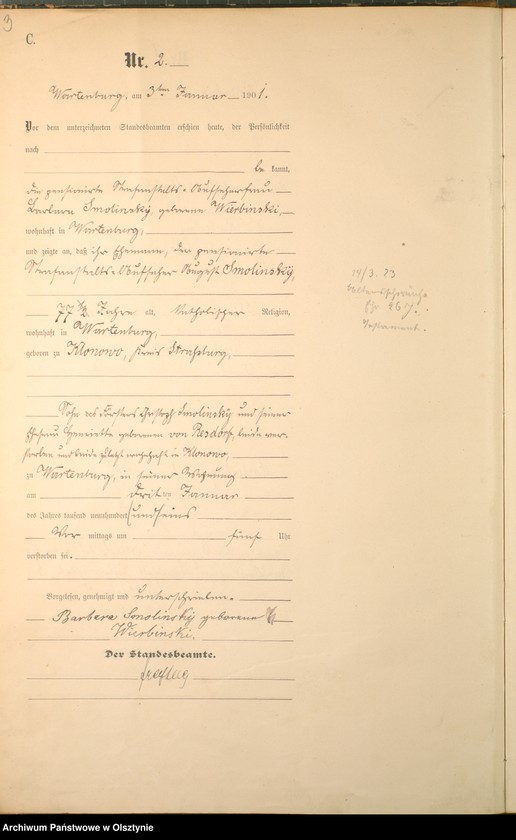 image.from.unit.number "Sterbe-Haupt-Register Nr 1 - 125"