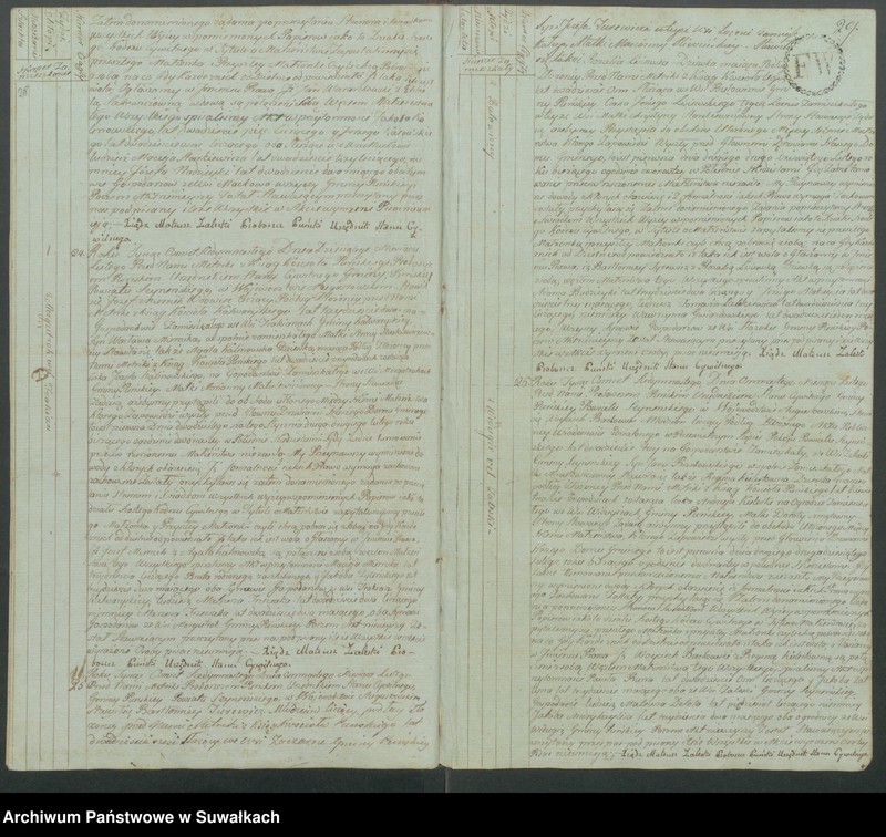 image.from.unit.number "Akta małżeńskie gminy puńskiey od 1-go stycznia do dnia ostatniego grudnia 1817 roku."