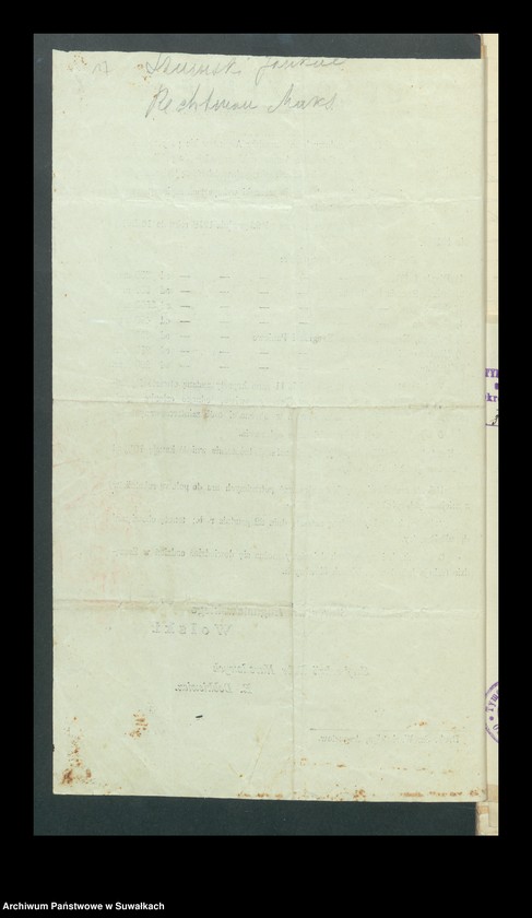 image.from.unit.number "[Korspondencja Zarządu Tymczasowej Rady Obywatelskiej Okręgu Suwalskiego z władzami miasta Augustowa]"