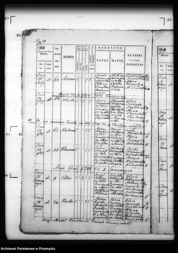 Obraz 18 z jednostki "[Kopie ksiąg metrykalnych parafii Kniażpol z filią Kropiwnik (dekanat Dobromil)]"