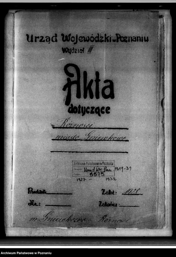 Obraz 4 z jednostki "Miasto Gniewkowo sprawy różne"