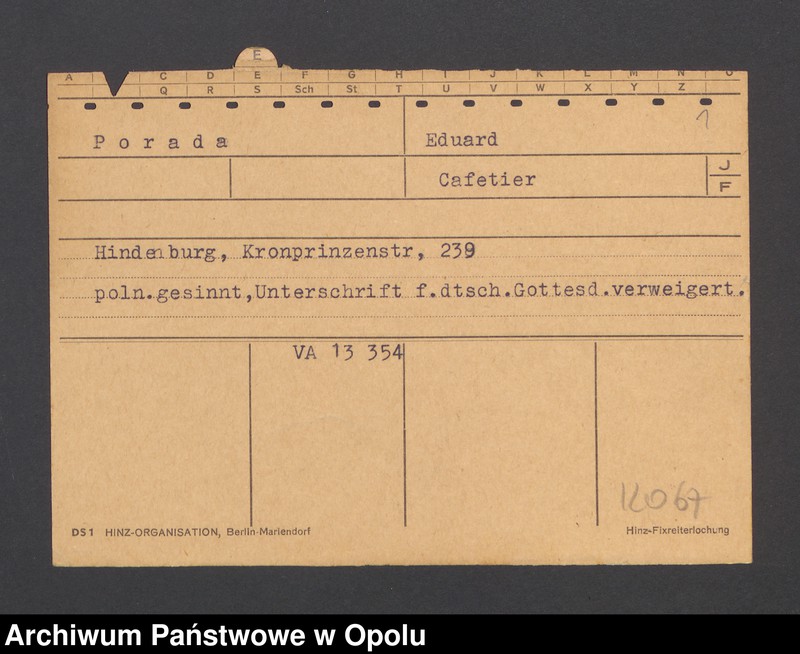 Obraz 3 z jednostki "[Porada Eduard, zam. Hindenburg]"