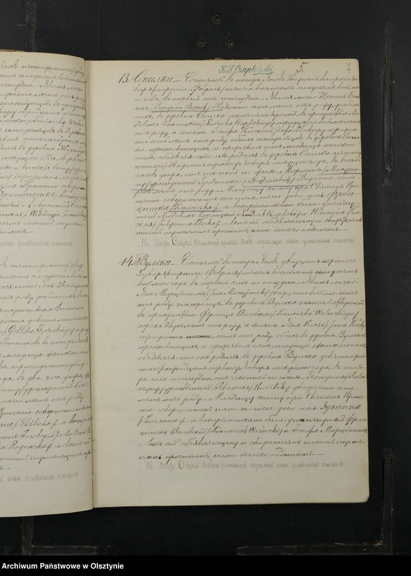 Obraz 9 z jednostki "Duplikat˝ Aktov˝ Uroždennyh˝, Brakosočetannyh˝ i Umerših˝ prihoda Ânov˝ s˝ 1878 goda [Duplikat. Akta urodzeń, małżeństw i zgonów Parafii Janowo z 1878 rok]"