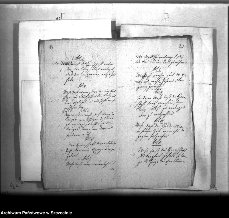 Obraz 13 z jednostki "Hauptmann von Kleist zu Juchow contra die Stadt Neustettin in po: Turbationis an der Braugerechtigkeit"