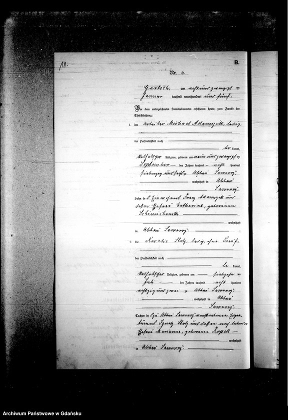 image.from.unit.number "Księga małżeństw"