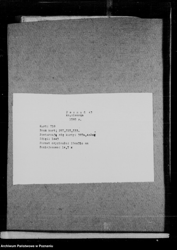 Obraz 2 z jednostki "Inscriptiones, relationes, decreta [inducta]"