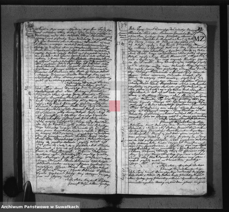 image.from.unit.number "Akta Małżeństwa Gminy Jeleniewskiey Na Rok 1809/10 od 1-o Maja"