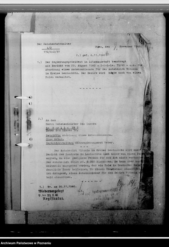 Obraz 5 z jednostki "Kretschmar, Alfred - komisarz obwodowy"