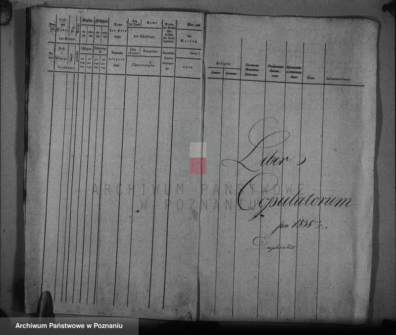 Obraz 7 z jednostki "Duplikat baptisatorum, copulatorum, mortuorum"