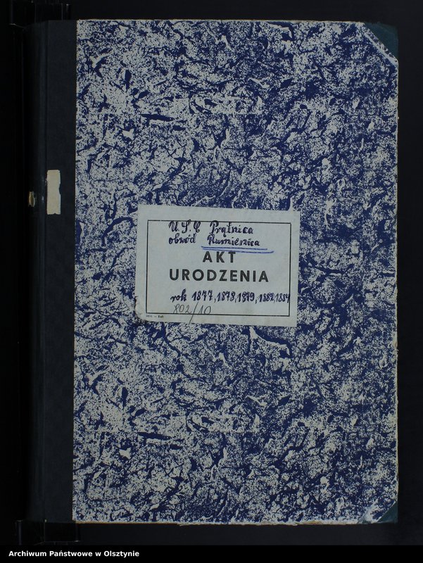 image.from.unit.number "Księga urodzeń Nr 1 - 68,1 - 80,1 - 76,1 - 79 i 1 - 77 /bez 1880,81 i 83/ /przepisana w języku polskim z oryginału niemieckiego w dniach 9.03.21.03.1957/"