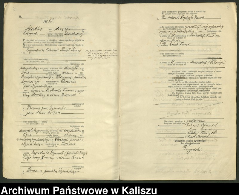 Obraz 5 z jednostki "[Księga małżeństw]"