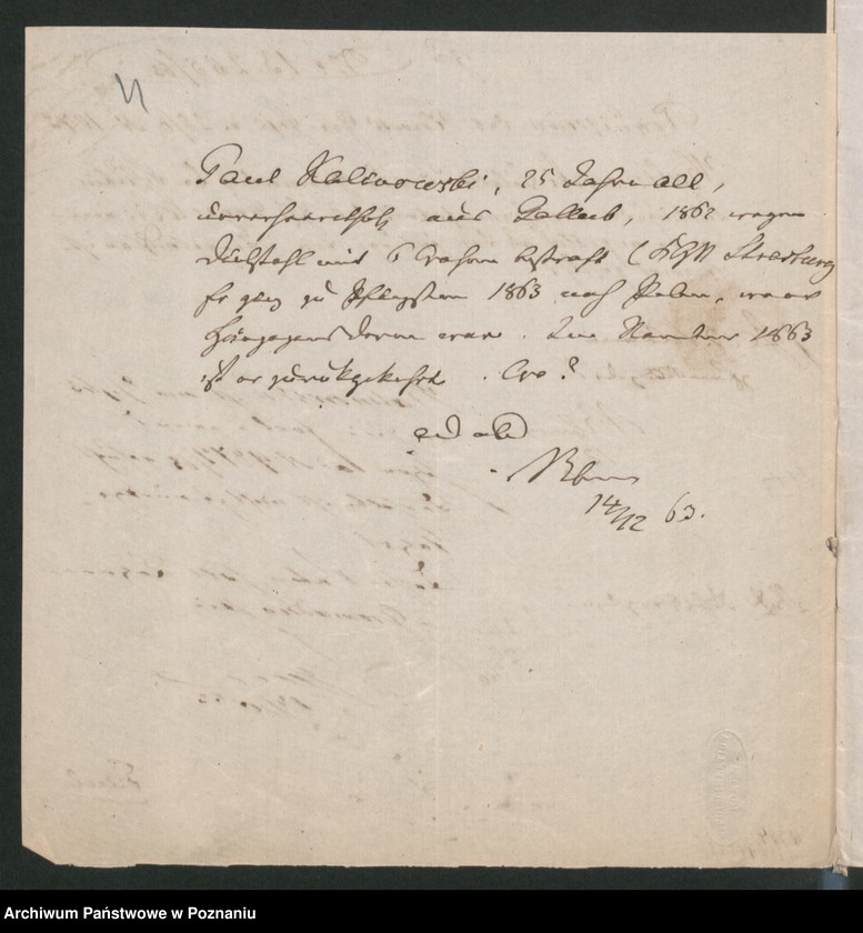 Obraz 7 z jednostki "A. betr. Boleslaus von Kalinowski /Wladislaus, Josef, Thomas/"