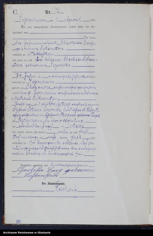 image.from.unit.number "Sterbe-Haupt-Register Nr 1 - 44"