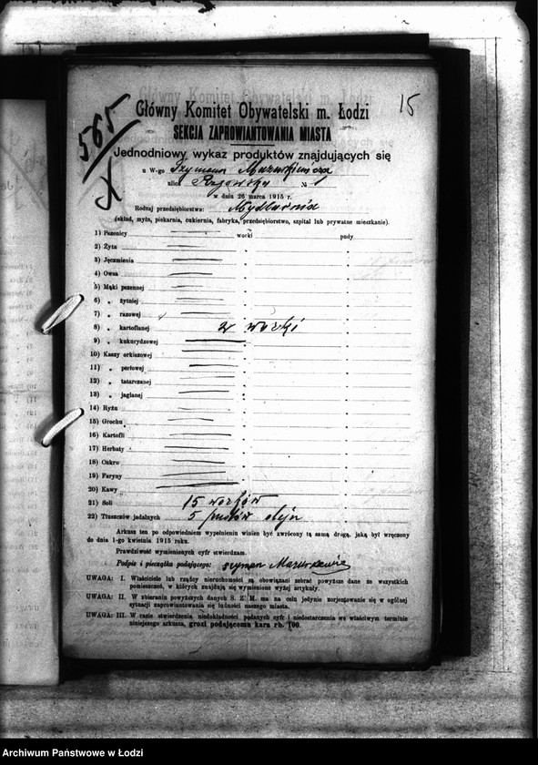 Obraz 18 z jednostki "Jednodniowy spis żywności"