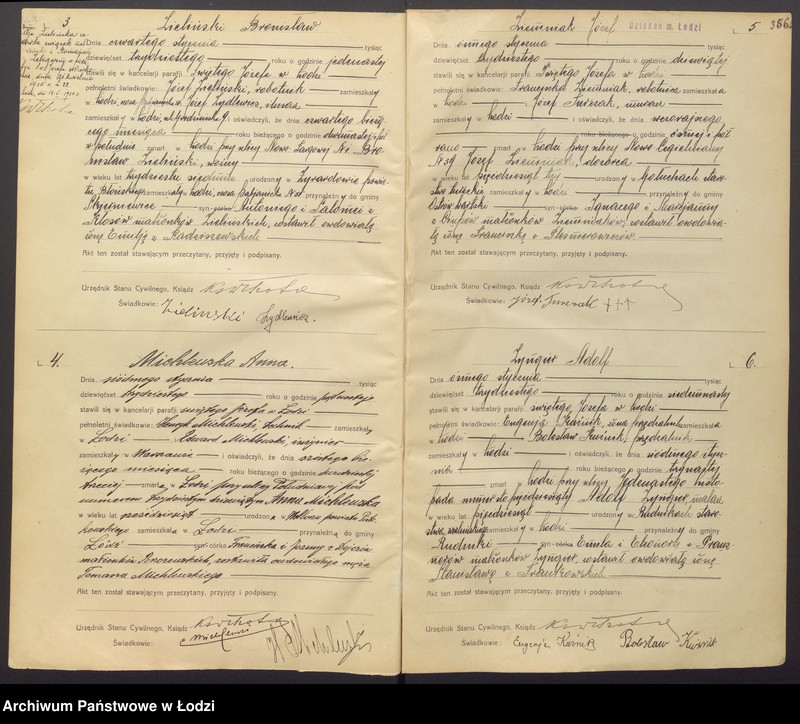 Obraz 4 z jednostki "Akta zgonów"