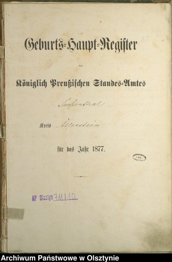 image.from.unit.number "Geburts-Haupt-Register Nr 1 - 88"