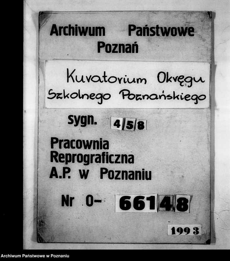 Obraz 1 z jednostki "Państwowa Szkoła Przemysłowo Handlowa Żeńska- Leszno [protokół z egzaminu końcowego]"