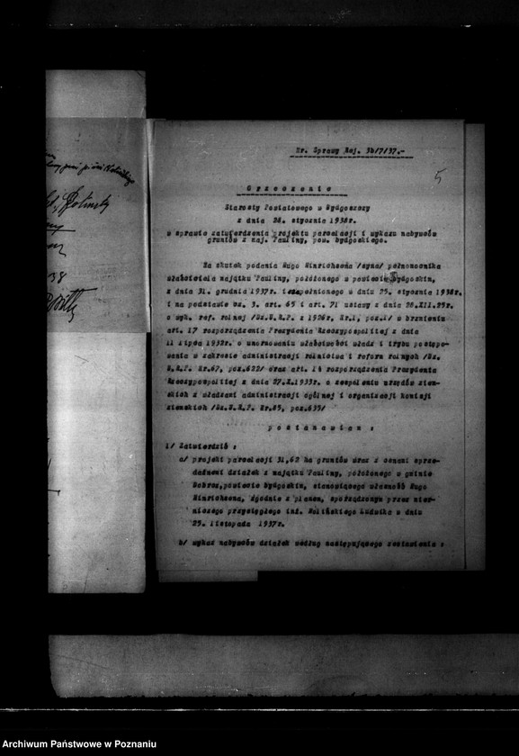 Obraz 9 z jednostki "Parcelacja prywatna części majątku Pauliny powiatu bydgoskiego"