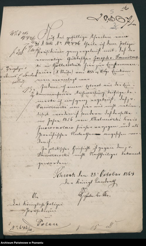 Obraz 8 z jednostki "A. betr. Josef von Daniszewski, Gutsbesitzer"