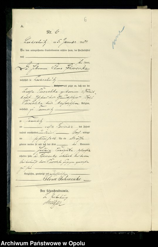 image.from.unit.number "Urodzenia 1901 (Głubczyce)"