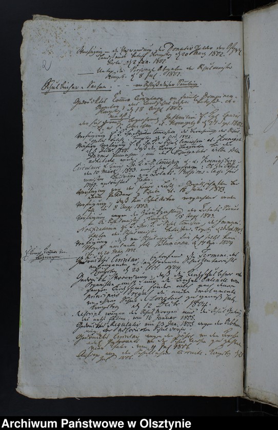 image.from.unit.number "Registrant der Kirchen und Schulen Registratur in Jäskendorff"
