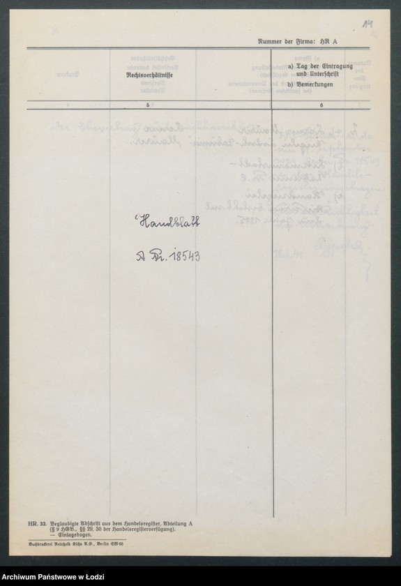 Obraz 16 z jednostki "Lorenc Maurer – cegielnia ręczna Łódź – Źabieniec"