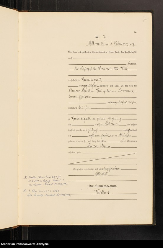 image.from.unit.number "Geburts-Haupt-Register Nr 1 - 65 i 1 - 56"