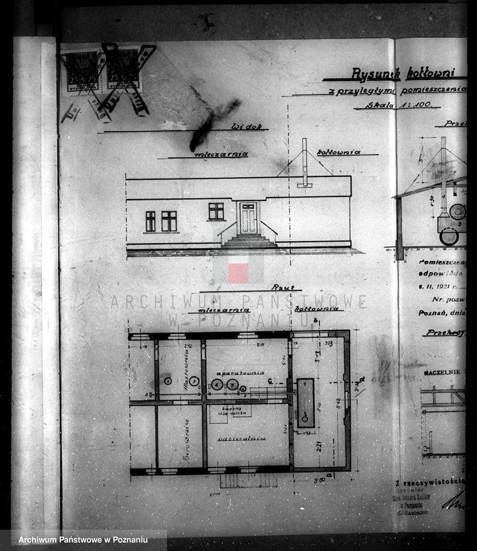 Obraz 16 z jednostki "Mleczarnia w Krzemieniewie pow. leszczyński woj. kotła nr porządkowy kotła 2257"