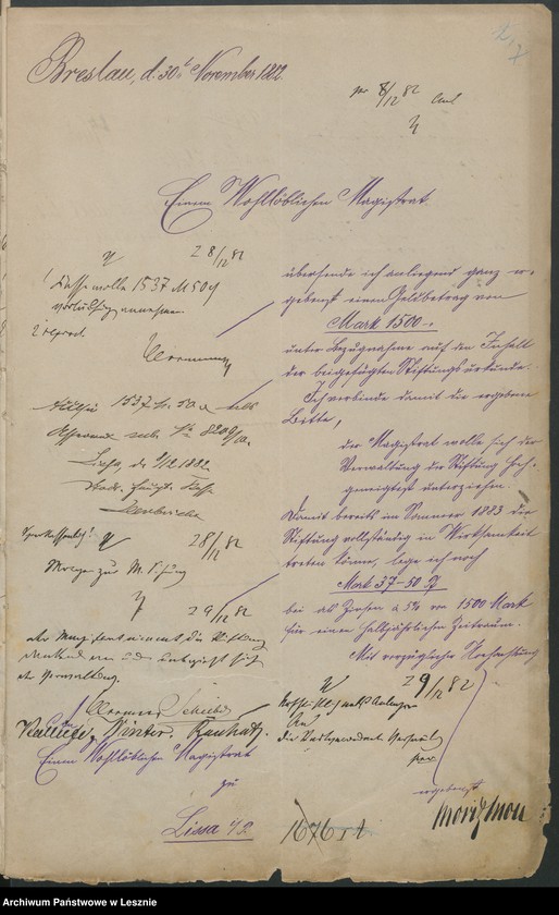 Obraz 10 z jednostki "[Stiftung des Stadtältesten Moll für hiesige Volksschullehrer]"