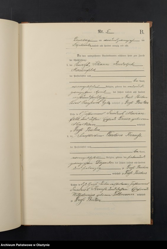 image.from.unit.number "Heiraths-Neben-Register Nr 1 - 8"