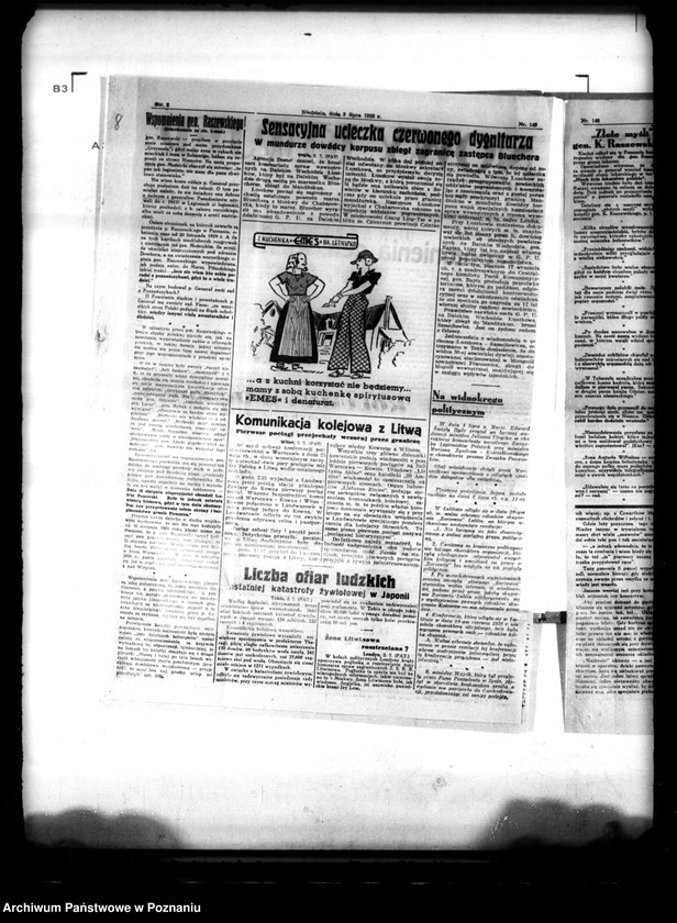 Obraz 12 z jednostki "/Różne wycinki z gazet w sprawach politycznych/"