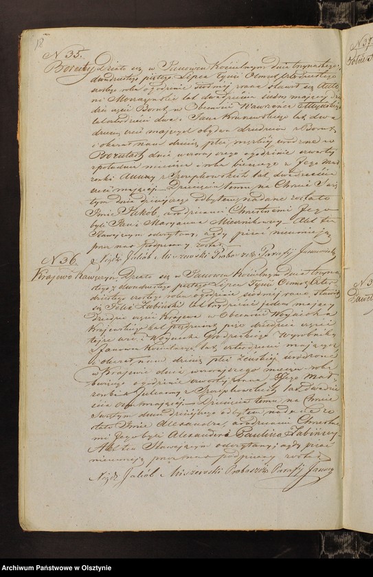 image.from.unit.number "Duplicat Akt Urodzenia, Zaslubienia i Zeyścia Urzędnika Stanu Cywilnego Parafij Janowieckiej za rok 1846"