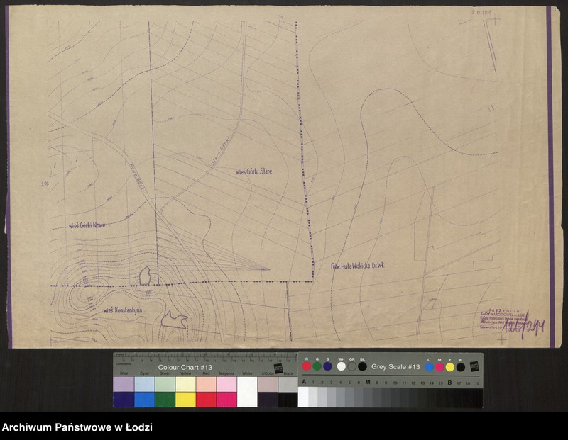 Obraz 1 z jednostki "Plan miasta Łodzi. Sekcja SO 104"
