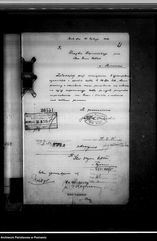 Obraz 6 z jednostki "Młyn parowy Leona Siudziaka i Ciastowskiego w Buku, pow. nowotomyski nr woj. kotła 2862"