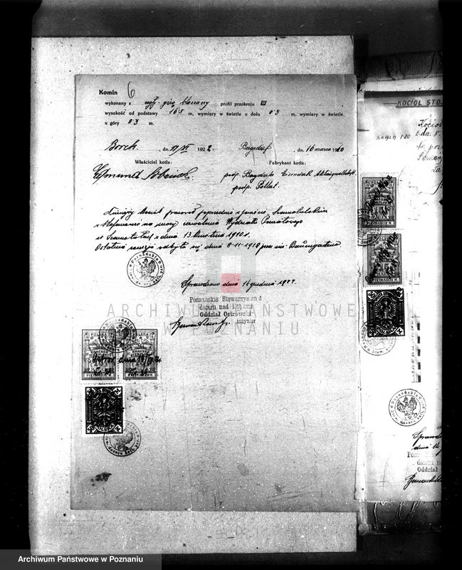 Obraz 11 z jednostki "Młyn motorowy E. Sobańskiego w Borku pow. Gostyński nr woj. 80"