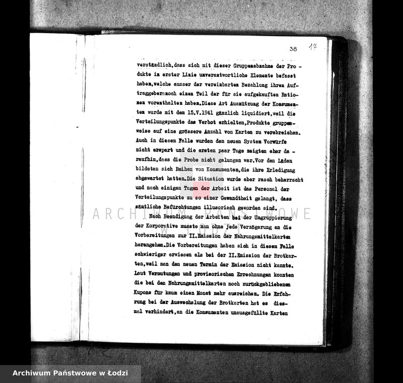 Obraz 20 z jednostki "[Album: Karten Abteilung. Pracownicy, działalność, fotografie, wzory kart]"