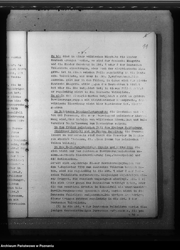 Obraz 15 z jednostki "Zarządzenia namiestnika Kraju Warty oraz sprawozdanie z konferencji w sprawie listy narodowej"