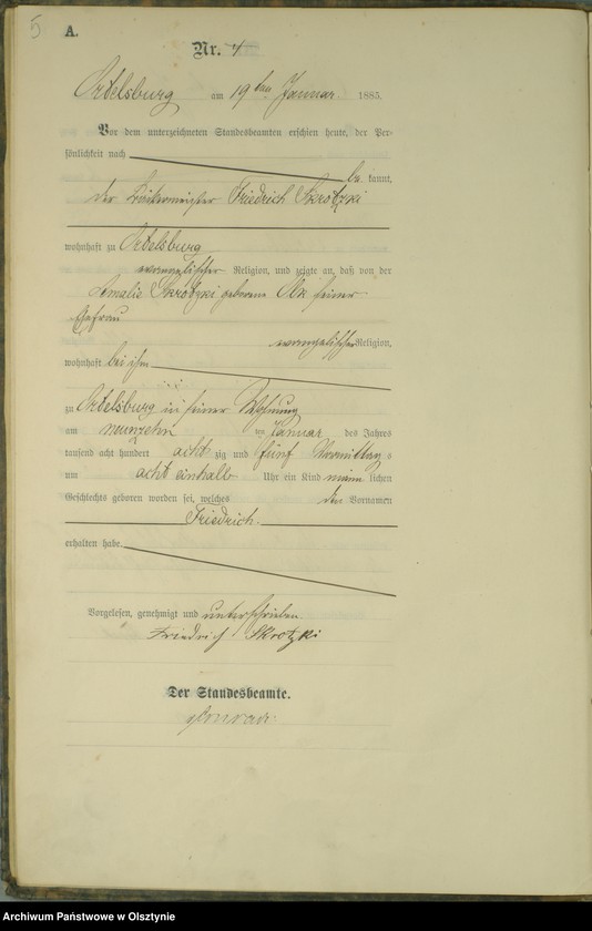 image.from.unit.number "Geburts-Haupt-Register Nr 1 - 98"